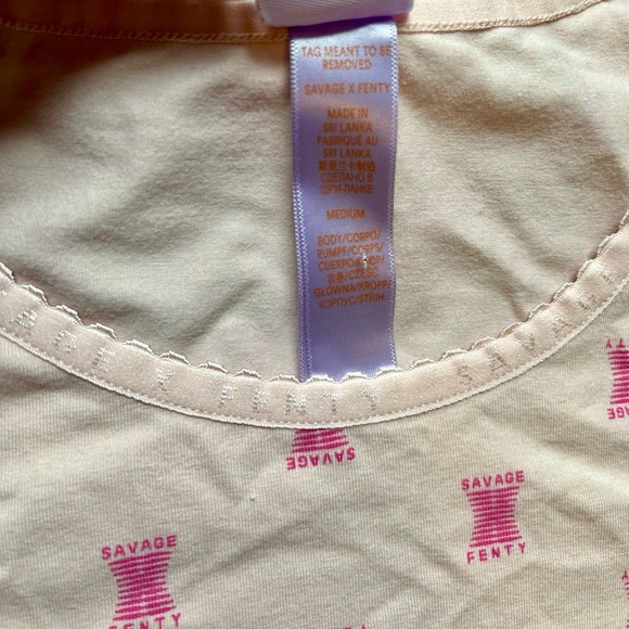 Women’s Savage x Fenty by Rihanna pajama top only - Picture 4 of 6